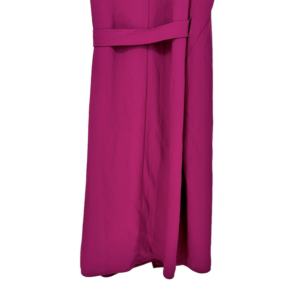 Everlane  - The Japanese GoWeave
Sleeveless Wrap Dress size 6 in Berry - Picture 8 of 11